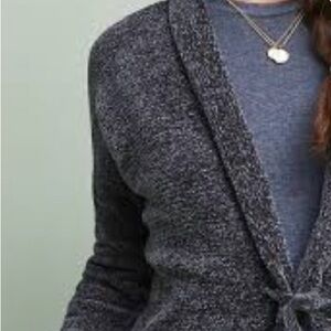 Levi's Gray Cardigan Sweater Wrap Style